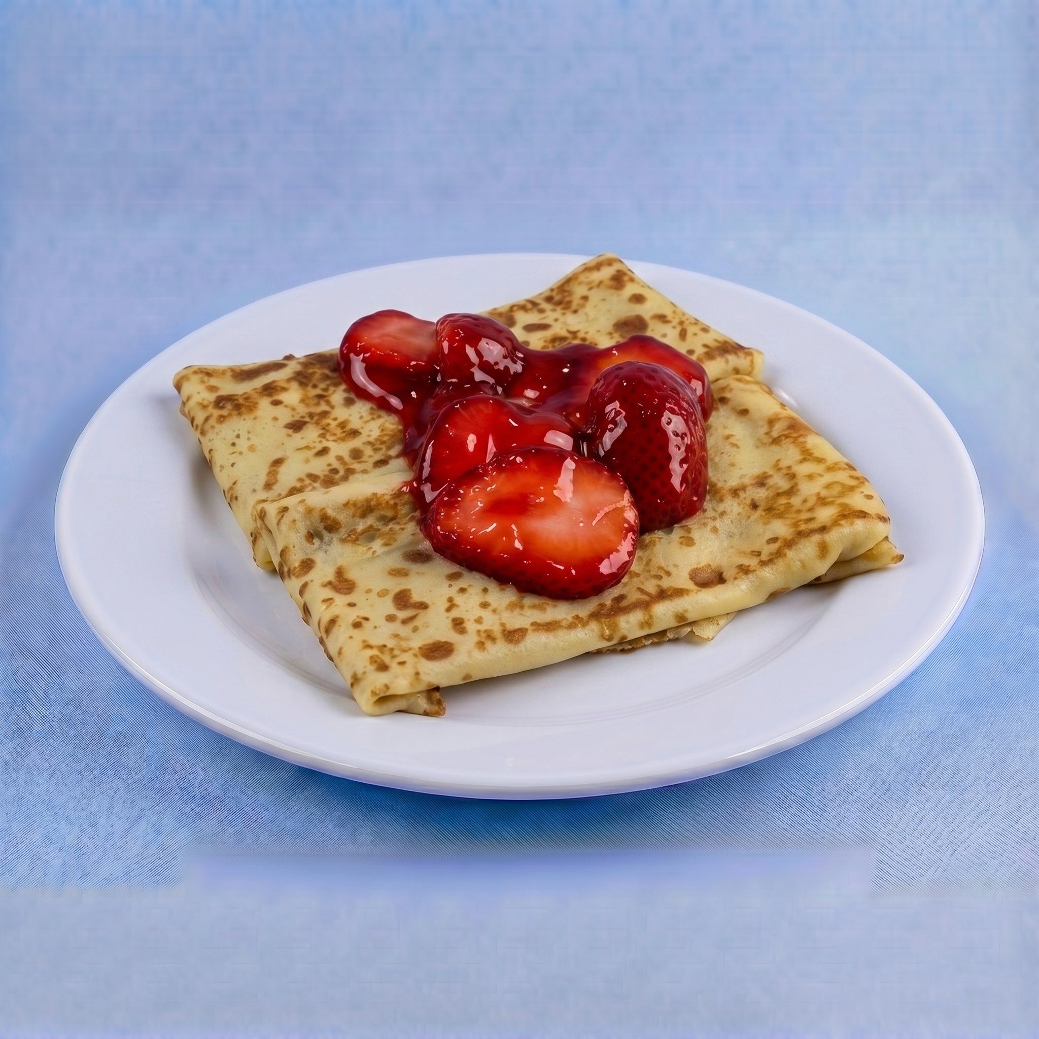 Strawberry Crepes.