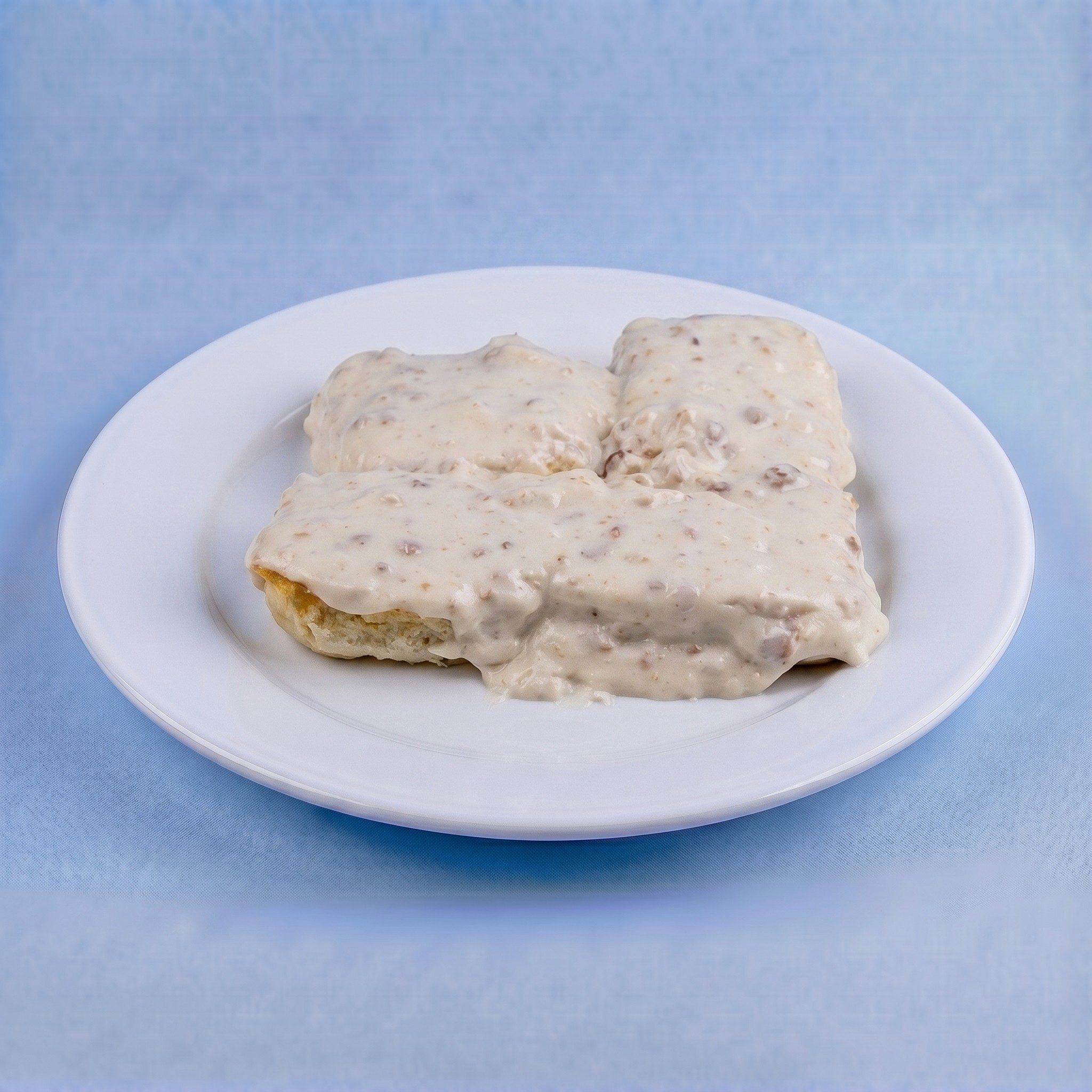 1/2 Biscuits & Gravy.