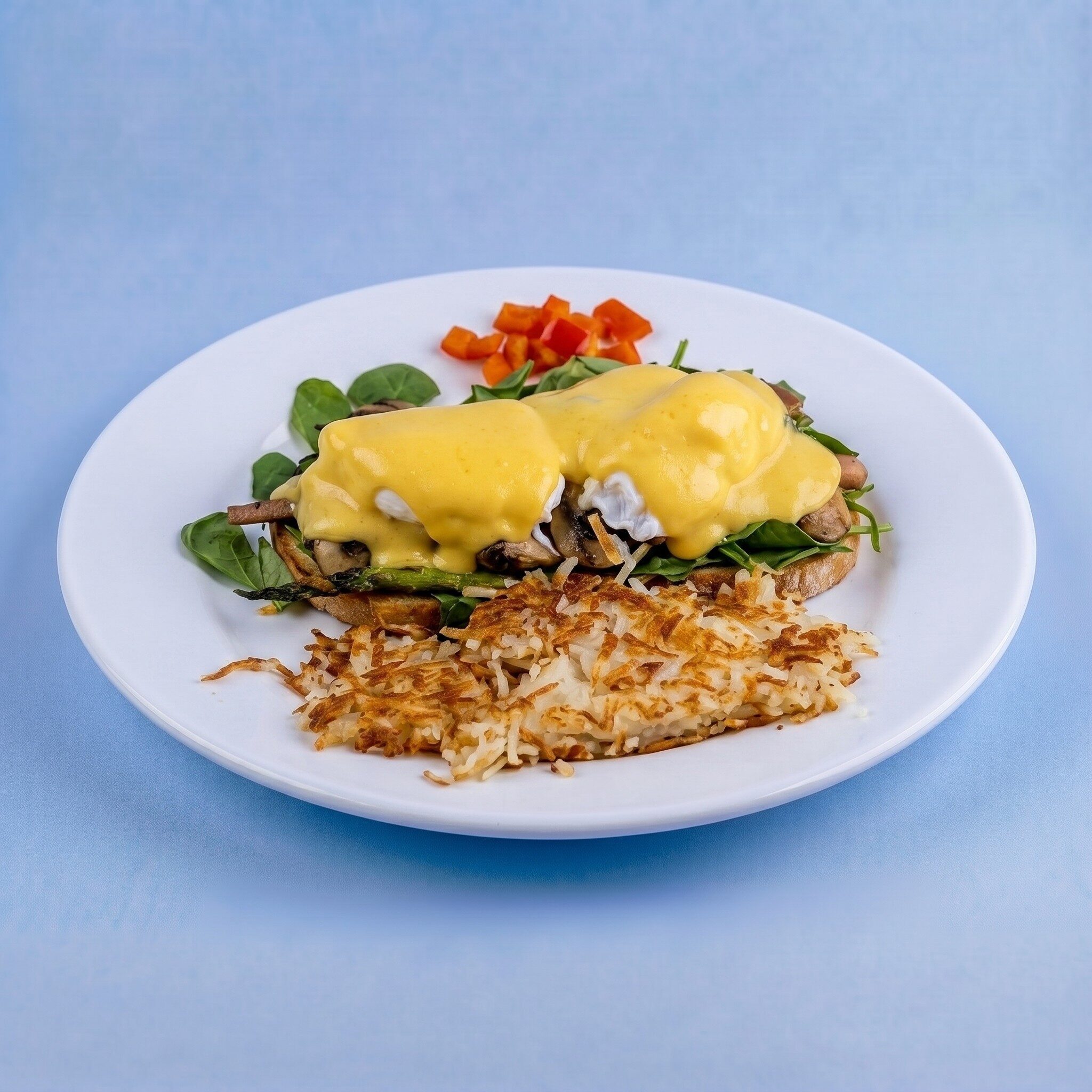Veggie Benedict.