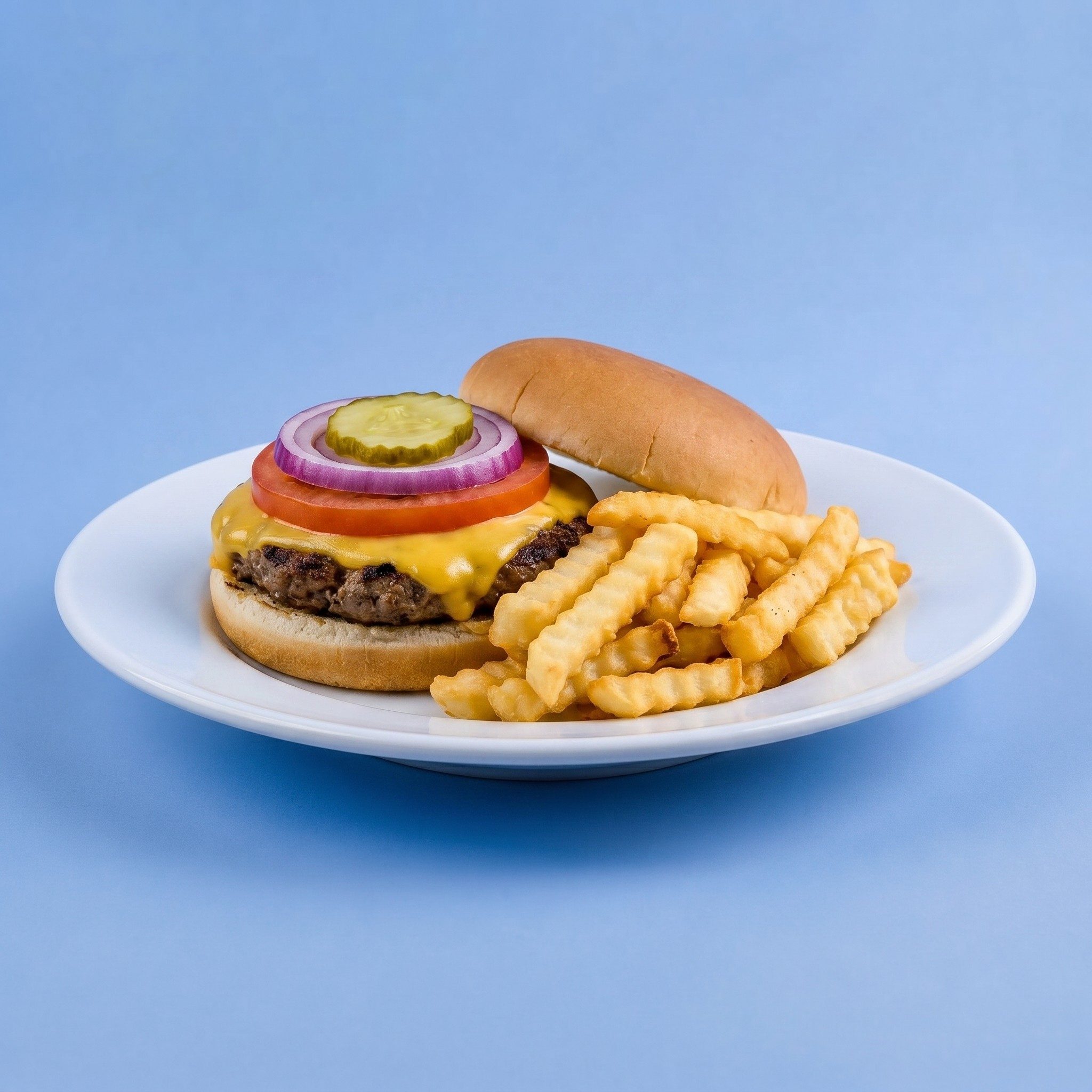 Kids' Cheese Burger.