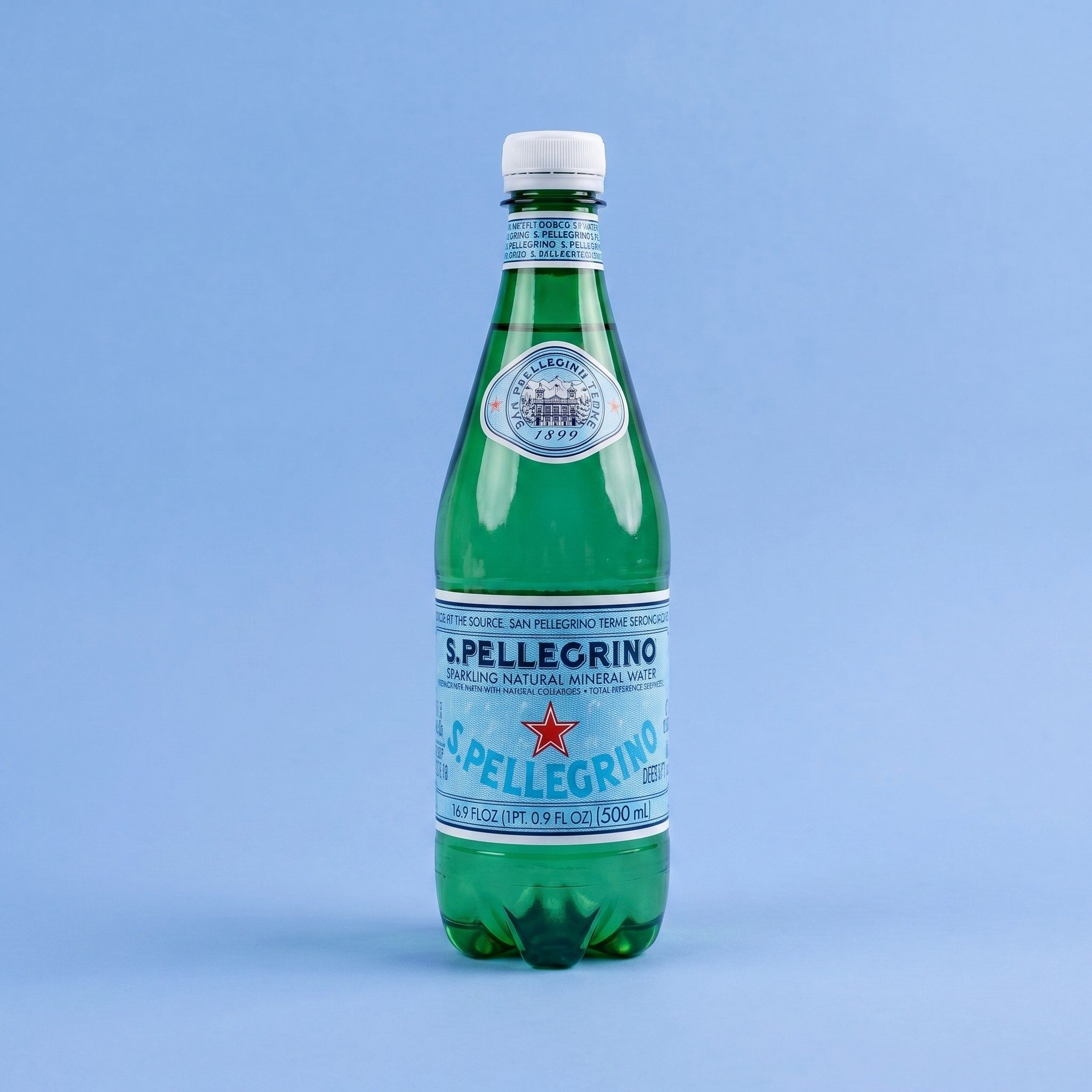 San Pellegrino Sparkling Water.