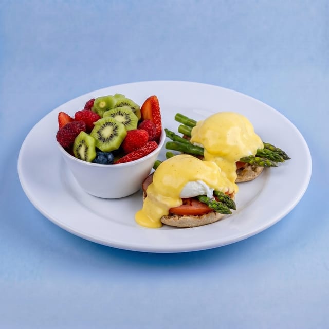 Asparagus Benedict.