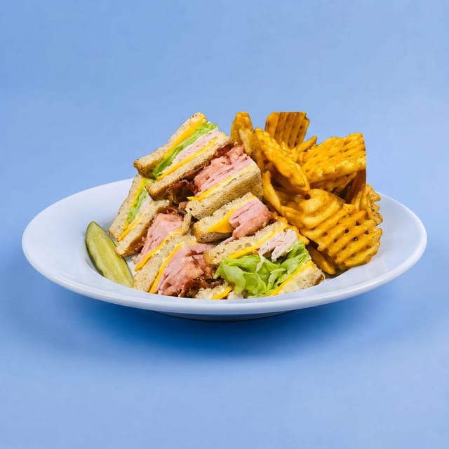 BLT Club Sandwich.