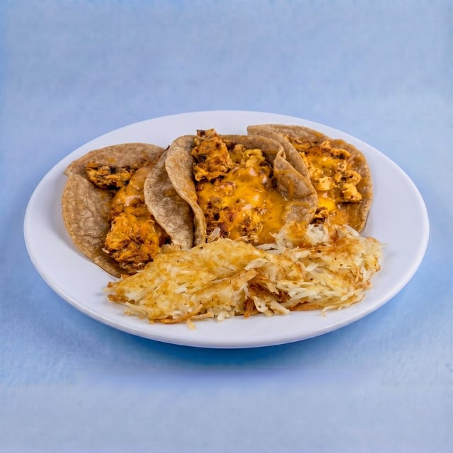 Chorizo Breakfast Tacos.