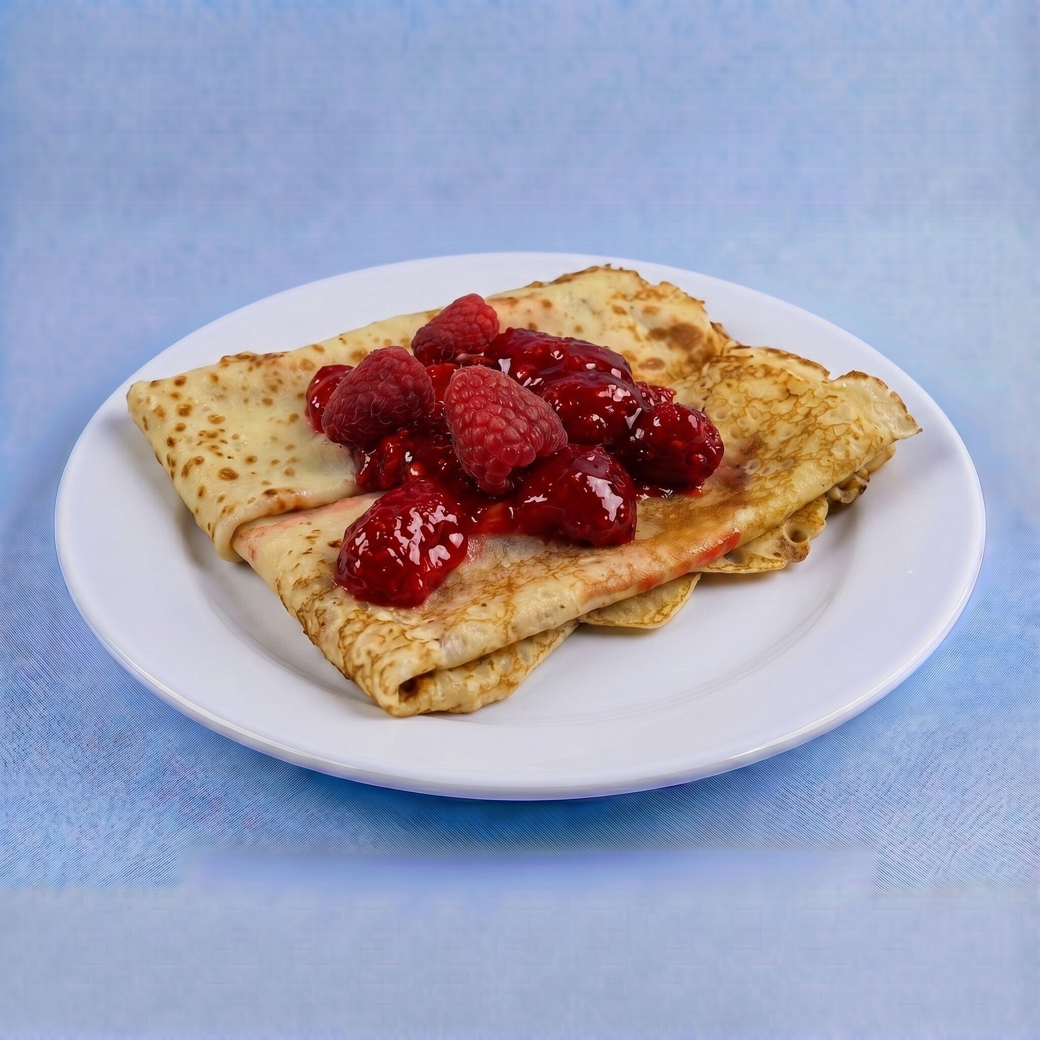 Fresh Berries Crêpes.