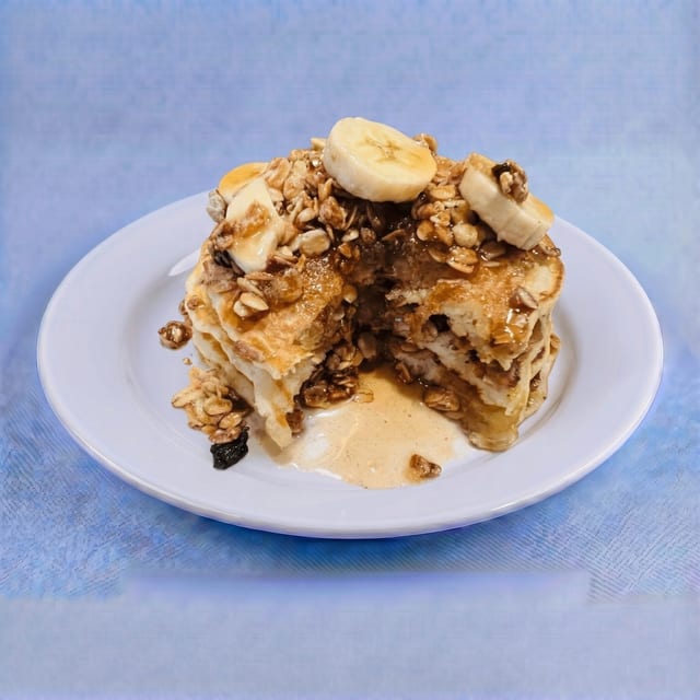 Praline Pancakes.
