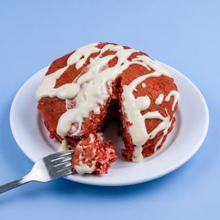 Red Velvet Pancakes