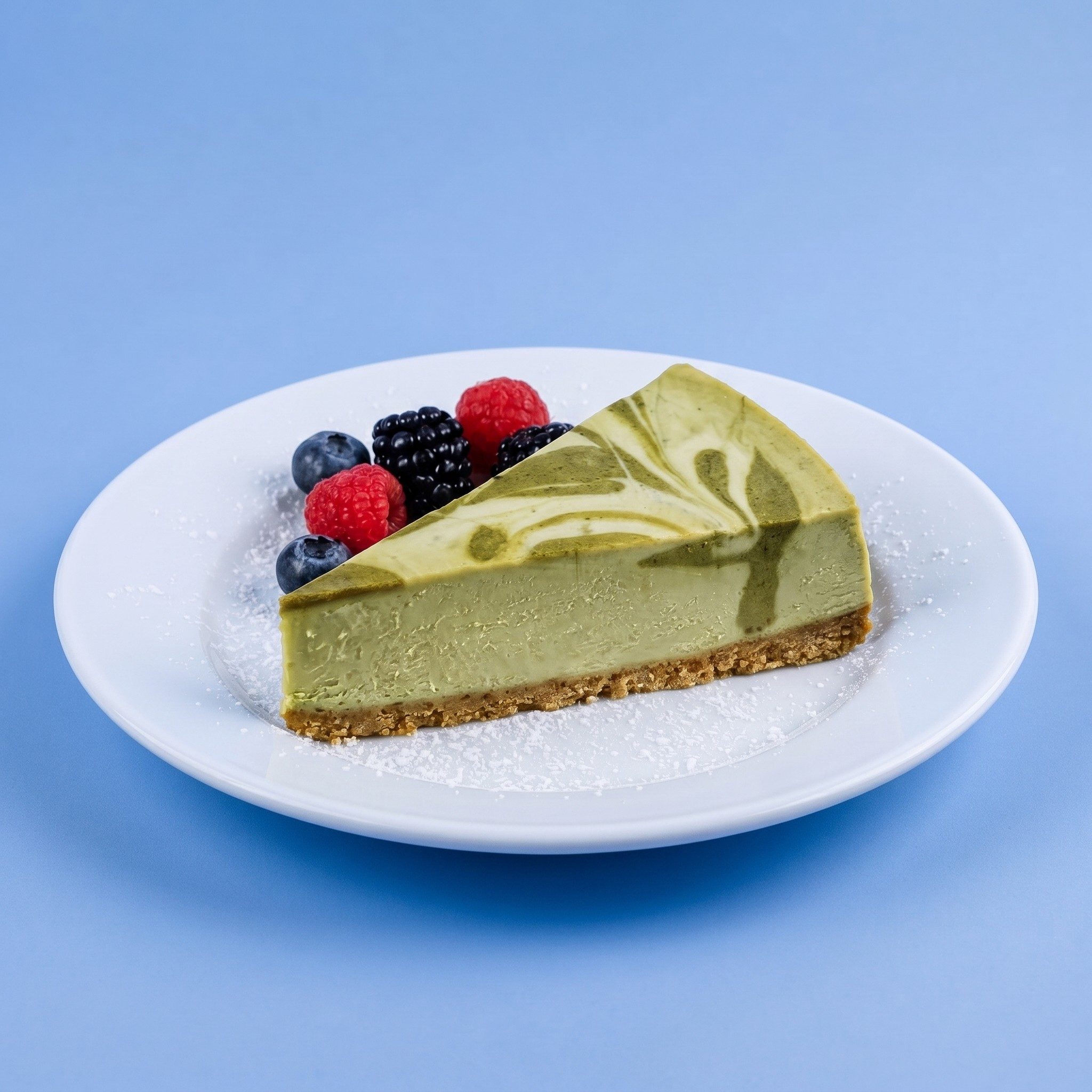 Green Tea Cheesecake.