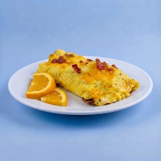 Bacon Blue Cheese Omelette