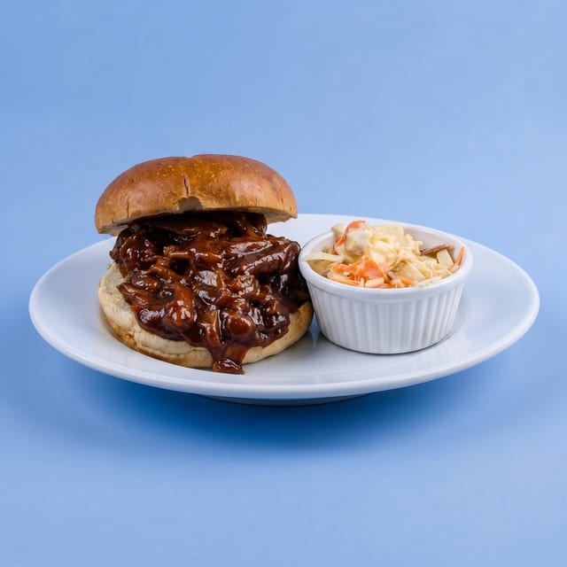 BBQ Beef Sandwich.