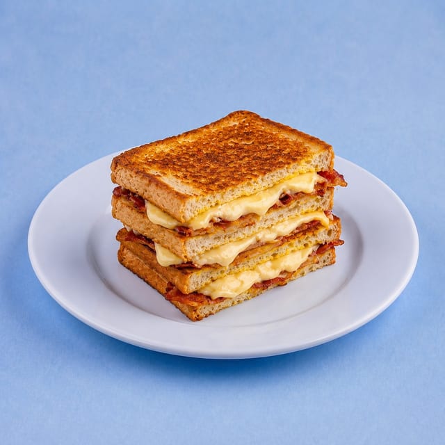 French Toast Grill Ham Cheese.
