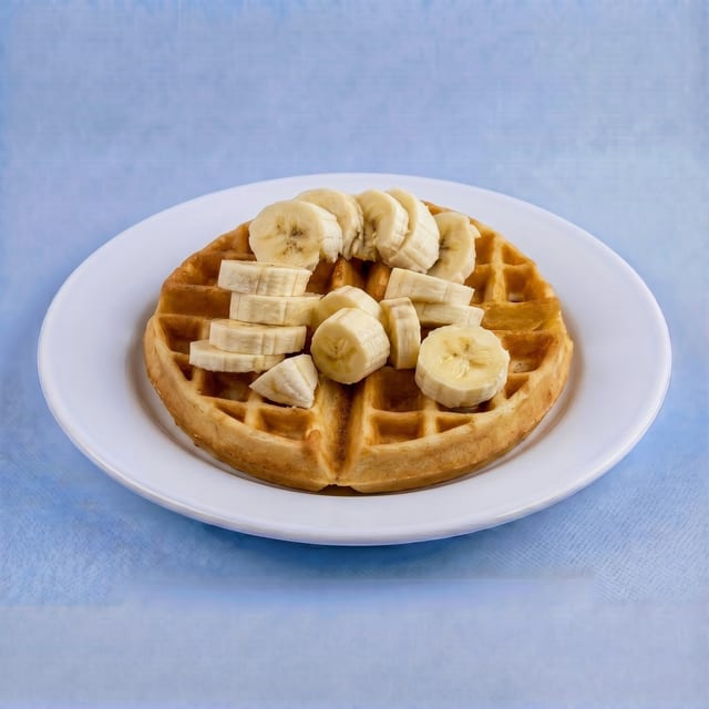 Banana Waffle.