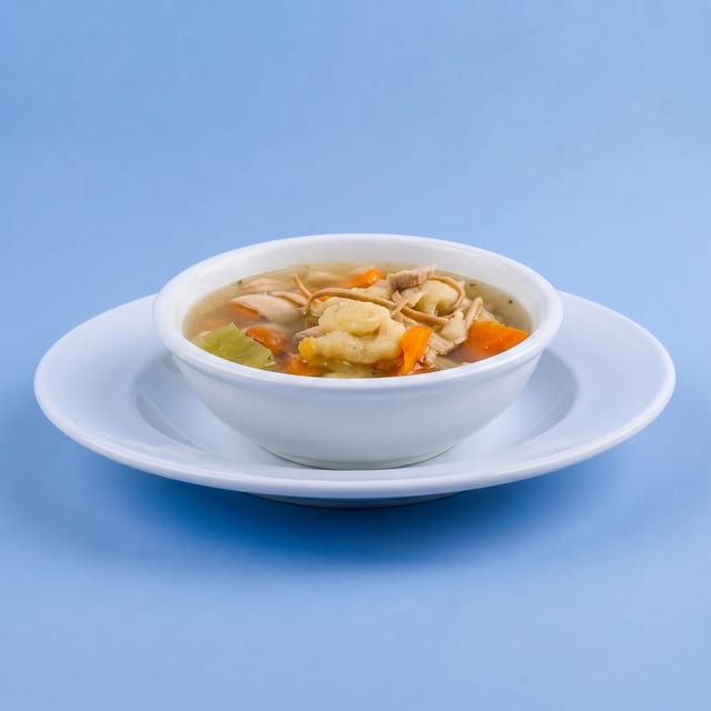 Chicken Dumpling Soup.
