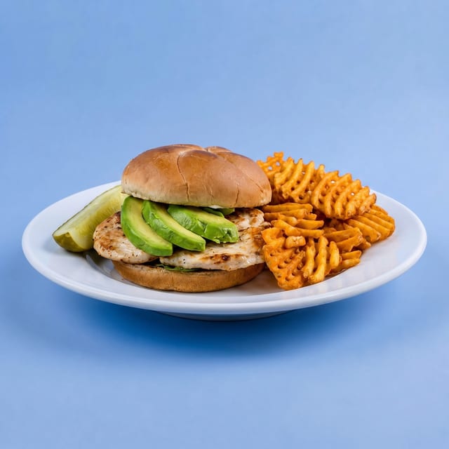 California Chicken Breast Sandwich.
