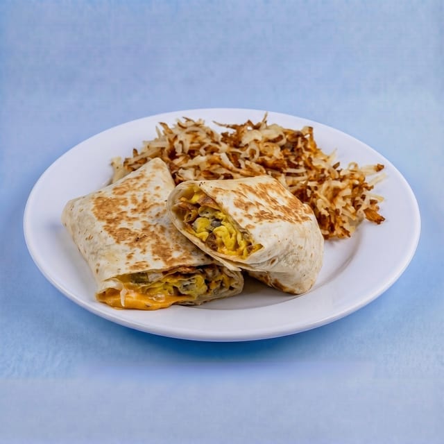 K Town Breakfast Wrap.